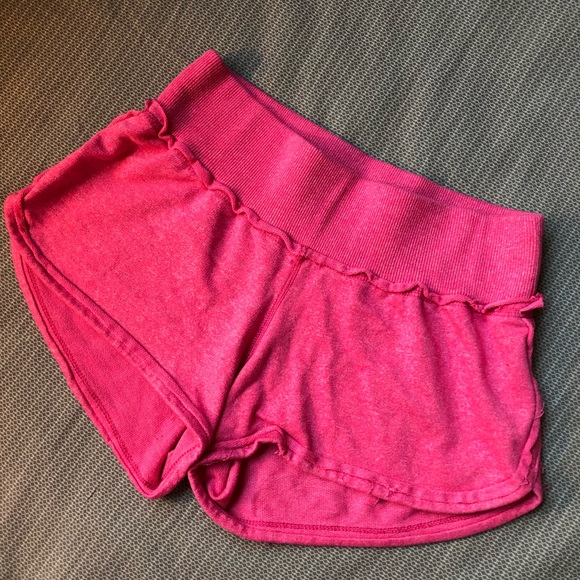 Augusta Sportswear Pants - Augusta Sportswear Pink French Terry Shorts Small